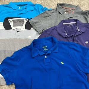 Lot of five polos